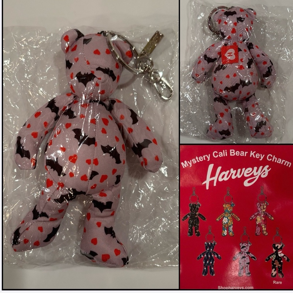 Harveys Seatbelt Mystery Cali Bear / love bats / SOLD OUT / NEW sealed